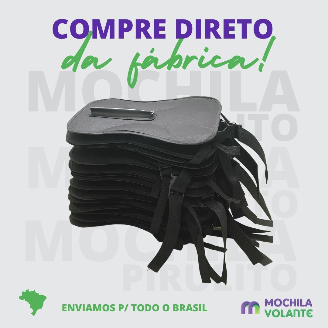 Fábrica Mochila Pirulito Propaganda